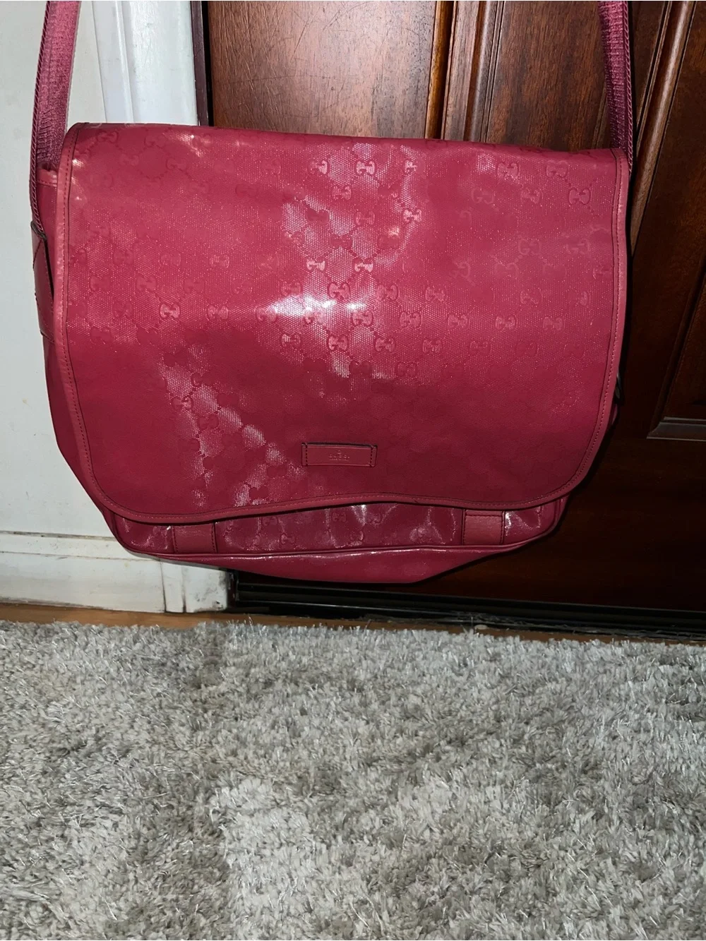 Gucci diaper bag